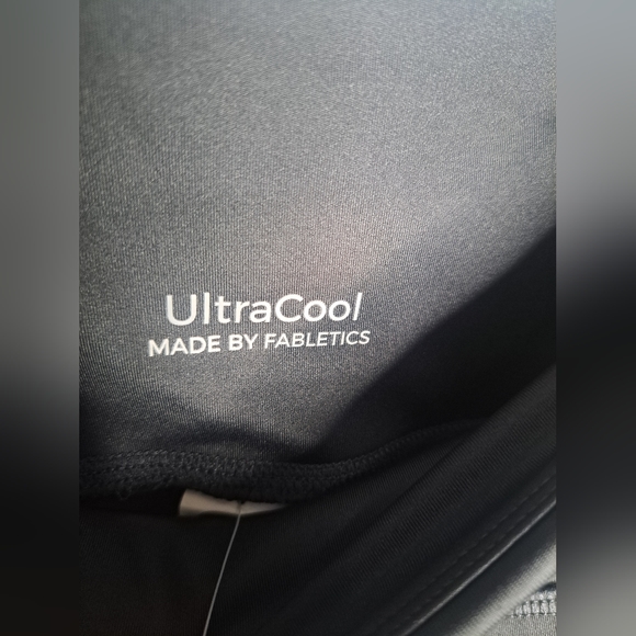 FABLETICS High-Waisted Ultracool Black Shine Legging 7/8 #NEW - Picture 7 of 14